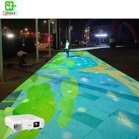 Projection interactive du système de cartographie interactive au sol holographique Projection d'hologramme Expérience immersive 3D