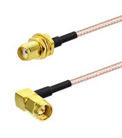 Câble RF SMA femelle étanche IPX avec câble coaxial RG178 femelle pour câbles de communication