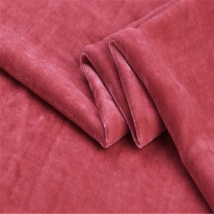 カーテンドレスクロス用ヴィンテージ100% シルクナチュラル114CM幅ベルベットシルク生地 - Product Image 3