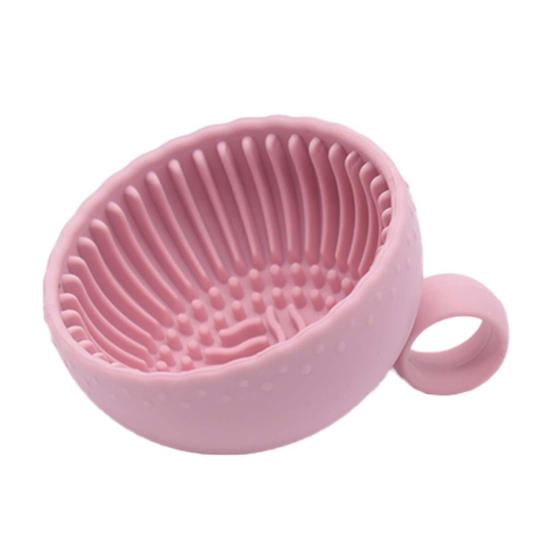 Makeup Brush Cleaner Bathtub Shaped Silicone