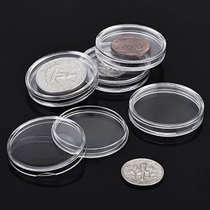 Boîte de rangement personnalisée pour cartes Euro Gold PCGS, diamètre 10-120 mm, boîte en plastique NGC, support de pièces de monnaie en acrylique, capsule pour collection - Product Image 6