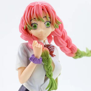 Figurine d'anime GK Tueur de démons 30cm Kanroji Mitsuri niform PVC Action Figure <span class=keywords><strong>Kimetsu</strong></span> <span class=keywords><strong>No</strong></span> <span class=keywords><strong>Yaiba</strong></span> Statue Modèle Figurine Poupée Jouet - Product Image 5