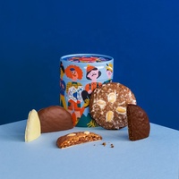 Boîte à tubes en carton rigide avec logo imprimé personnalisé, emballage cadeau pour chapeau rond, boîtes à biscuits cylindriques pour chocolat café thé