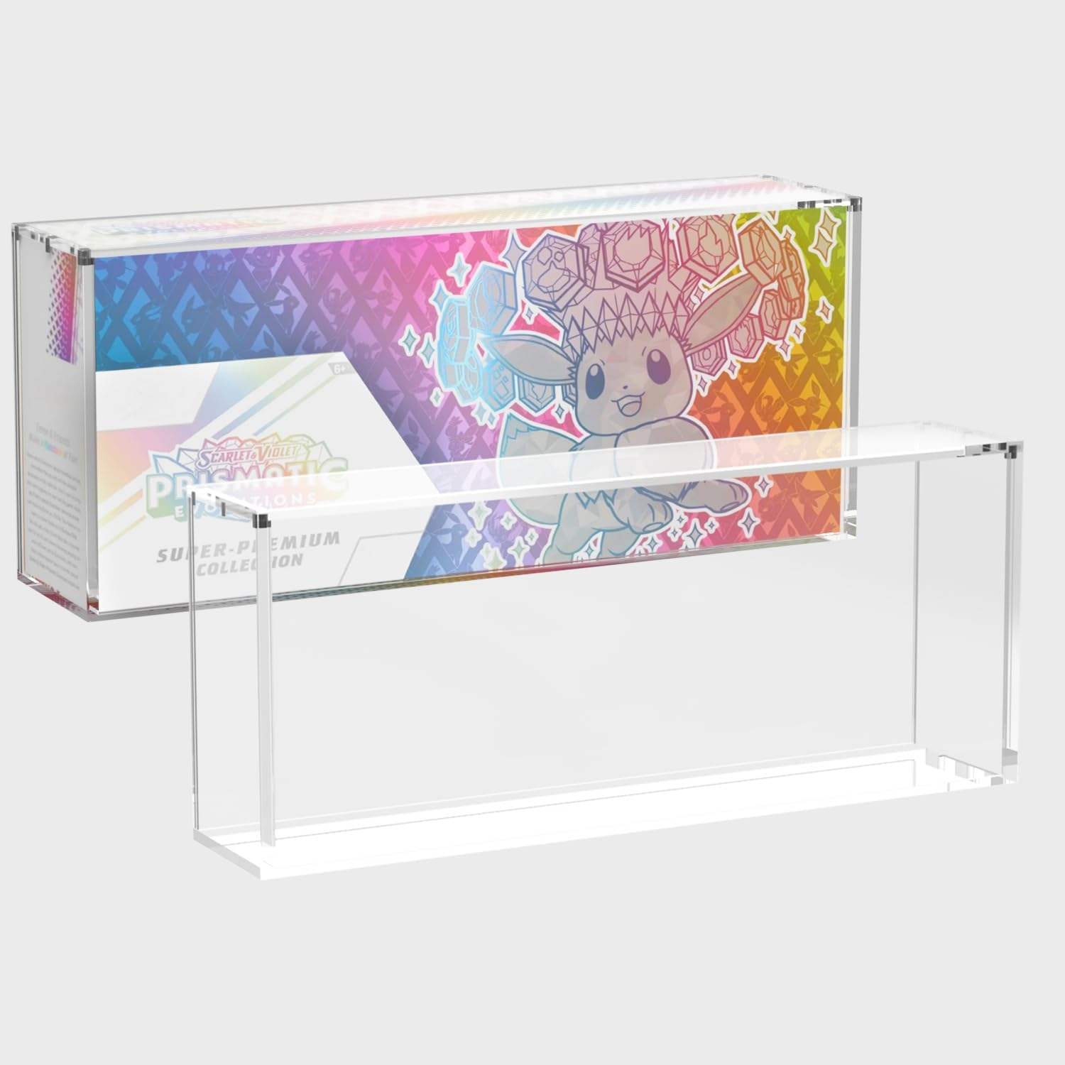 Boîtier acrylique Prismatic Evolutions SPC