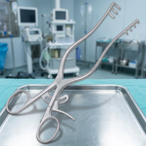 เครื่องมือผ่าตัดแบบใช้มือ Weitlaner Retractor ทำจากเหล็กกล้าไร้สนิม สำหรับการผ่าตัดทั่วไป ระดับ Class I ได้รับการรับรองมาตรฐาน CE - Product Image 2