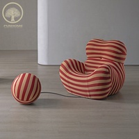 Chaise inclinable blanche en mousse à mémoire de forme, fauteuil à boules pour mère et enfant
