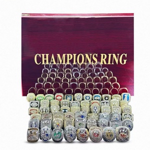 Amerikaanse Kampioenschap <span class=keywords><strong>Ring</strong></span> 57 Set Super Bol met 10cm Kleine Trofee Natuurlijke Steen 1966-2022 Fabriek Outlet - Product Image 4