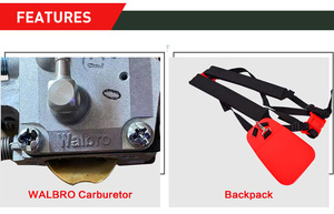 Hot bán H143 cỏ tông đơ xăng điện chuỗi tông đơ Xăng tông đơ - Product Image 5