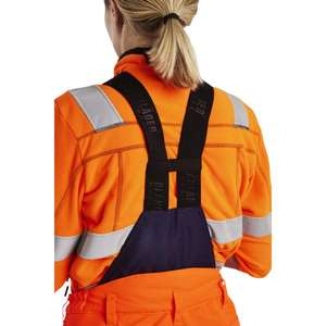 BLAKLADER - 788519775389C42 Pantalón de invierno Hi-Vis para mujer Naranja/Azul marino-EAN 7330509551271 ROPA DE TRABAJO DE LA HI-VIS - Product Image 4