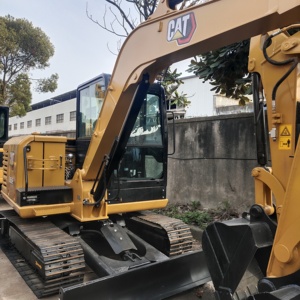 Mini-excavatrice haute performance 305.5E2 d'occasion, modèle japonais Cat305.5E, petite pelle mécanique de construction, en promotion. - Product Image 1