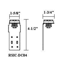 Clip di Isolamento Acustico Resiliente RSIC-1, Clip per Canali di Montaggio per Soffitti, Compensato, Pareti, Canali a Cappello, Cemento, Radio - Product Image 6