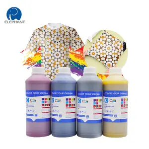 Encre de Sublimation CSI 1000ml encre de Sublimation de transfert de chaleur colorée pour impression grand format d'imprimante DX5 DX7 I3200