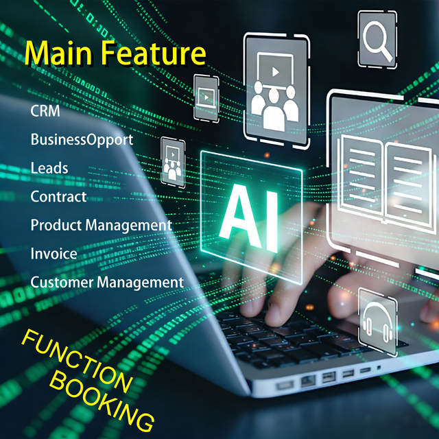 CRM Software with AI Capabilities for Customer Relationship Management, Used to Manage Customer Leads and Follow up
