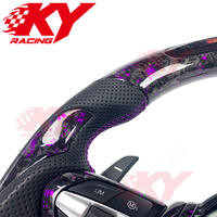 Volante de Carreras de Fibra de Carbono Forjado Personalizado para BMW F87 F83 F34 F32 F30 F22 F10 M3 M4 Serie 5