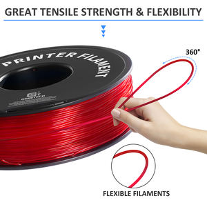 Filament d'imprimante 3D <span class=keywords><strong>GEEETECH</strong></span> <span class=keywords><strong>TPU</strong></span> 1,75 mm 1 kg/rouleau - Product Image 3