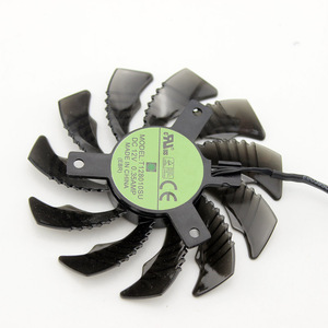 พัดลมระบายความร้อน GPU VGA 3 ขา 75 มม. รุ่น T128010SU PLD08010S12H สำหรับการ์ดจอ Gigabyte GTX 970 Windforce G1 ใช้แทนของเดิม - Product Image 2