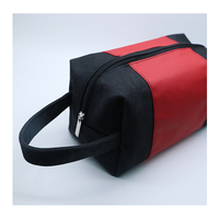 Trousse de toilette personnalisée personnalisée pour hommes, accessoire en cuir véritable gravé au laser, gravure au laser, trousse de toilette en similicuir