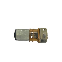 Moteur à engrenages à vis sans fin à courant continu à balais de charbon N20 à angle droit, couple élevé, boîtier de 32 mm pour ventilateur d'appareil ménager, imprimante 3D, robots et serrures intelligentes