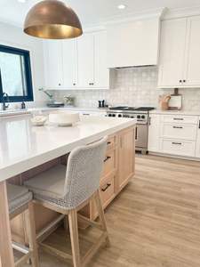 CBMmart klasik tarzı katı ahşap ahşap mutfak dolapları Set dolap ile montajı hazır - Product Image 3