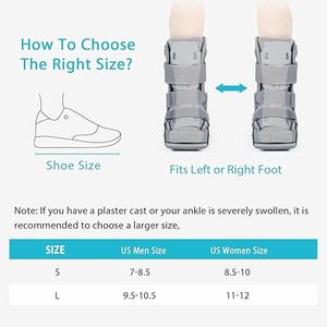 Không khí Lạm Phát y tế mắt cá chân chân Brace cam Walker khởi động chân phục hồi chức năng thiết bị gãy xương khởi động không khí Walker khởi động - Product Image 5