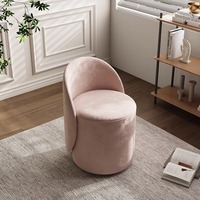 Fauteuil à bascule moderne italien pour salon, luxe léger, tendance cyber, minimaliste, design créatif, tissu, cadre en bois massif