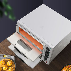 Satılık taş otomatik pişirme ekipmanları ile ekmek kek ve ekmek Pizza fırını için yeni elektrikli fırın - Product Image 4