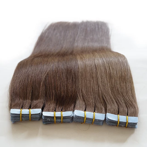 Jasmine Beauty European Luxury 100% Human Hair Extensions Wholesale Balayage Natural Tape Ins Remy Raw <b>Russian</b> Hair Customized - Product Image 2