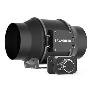 Bava tốt nhất 4 inch 35W Inline ống xả <span class=keywords><strong>Fan</strong></span> EC động cơ với tốc độ khác nhau điều khiển cho sưởi ấm làm mát tăng cường thông gió - Product Image 1