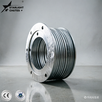 STARLIGHT CHUTES SC Brides plates galvanisées perforées CNC / Brides plates en acier inoxydable SS304 pour connexion de conduits TDF/TDC