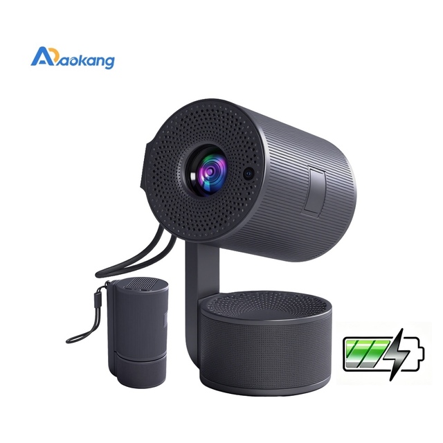 Mini Portable Q5 Projector 1080P Video Home Theater LCD LED Cinema Projector 4K Full HD 720P Projector with Built in Battery