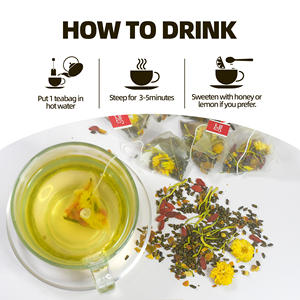 Jiaoming - Té de Crisantemo y Semillas de Cassia al por Mayor, Fórmula Herbal Orgánica China, Cuidado Natural del Hígado, Bolsitas de Té <span class=keywords><strong>con</strong></span> Sabor Saludable - Product Image 4