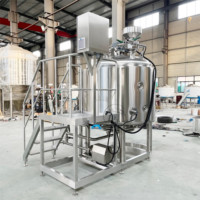 Système de brassage de café froid de Machine de brassage froide Nitro commerciale 500L SUS304 avec vestes de refroidissement et agitateur