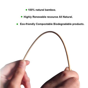 Worthbuy — baguettes de bambou rondes, 30cm, vente en gros, Palito churasco - Product Image 3
