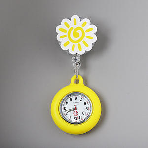 Multi Colors Stock Soft Silicone Nurse <strong>Watch</strong> for Hospital Nurse Pin <strong>Watch</strong> With Durable Movement <strong>Watch</strong> for Nurse - Product Image 3