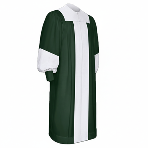 Meilleures ventes en gros de robes de chœur violettes et marron avec étole dorée - Product Image 1