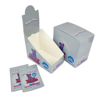 Impression personnalisée de sachets individuels de 10 g, 15 ml, 30 ml pour les compléments alimentaires en poudre, avec boîtes d'affichage
