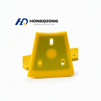 Hongqiong OEM Lame spirale en polyuréthane, insert de vis personnalisé, pièce résistante à l'abrasion pour le criblage minier