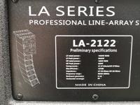 Enceinte de sonorisation DJ double 12 pouces à deux voies, mini ligne de baffles, équipement audio professionnel à prix compétitifs