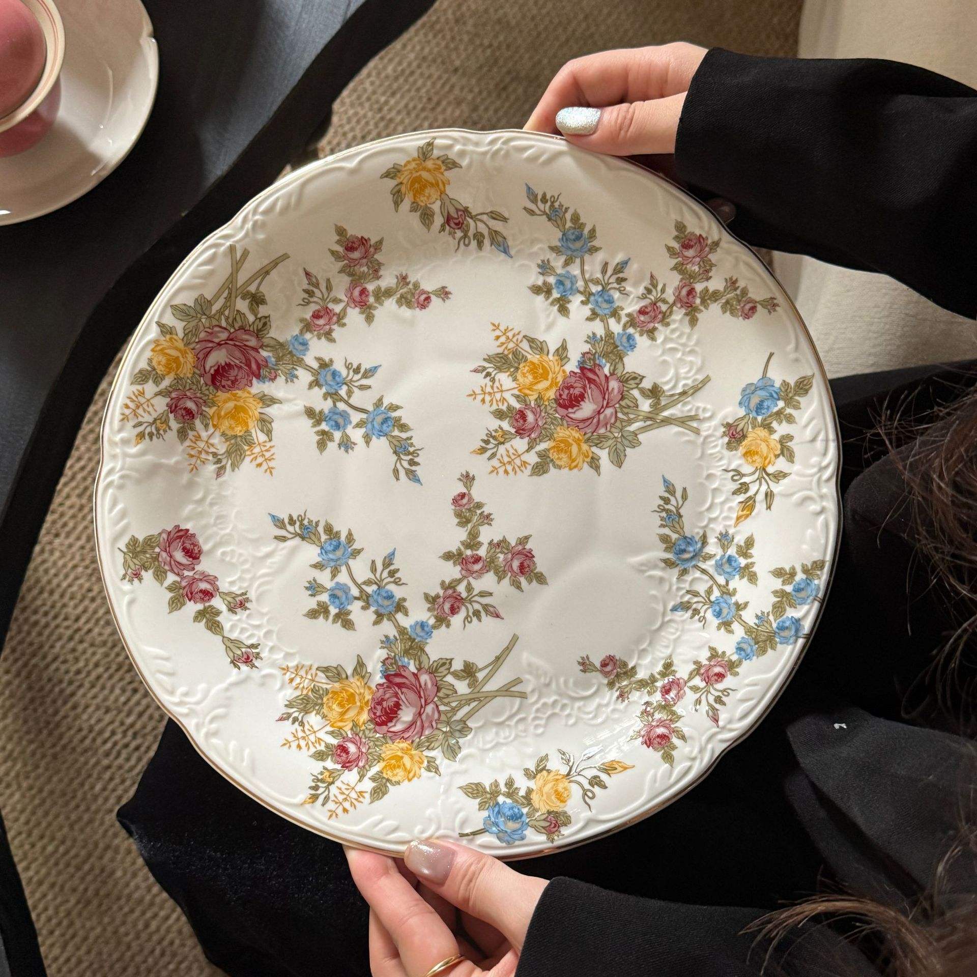 Autumn Golden Edge Disc 10-inch 25.5*3