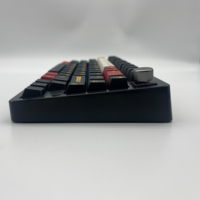 Clavier mécanique de jeu sans fil Gateron Gasket 75% 8K E-sport rétroéclairé RGB, interrupteurs PBT à commutation à chaud sans conflit