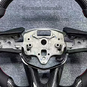 Hot Sale Wholesale Carbon Fiber Perforated Leather Steering <b>Wheel</b> Fit for Cadillac Ct4 Ct5 Auto Steering <b>Wheel</b> - Product Image 6