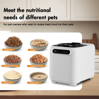 Machine à nourriture pour chien Pet Fresh - Écologique, en plastique, semi-automatique, pour préparer des repas maison, pour aliments secs et humides, facile à nettoyer