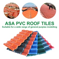 Tôles de Toiture Panneau Type Tuile en PVC pour Toits