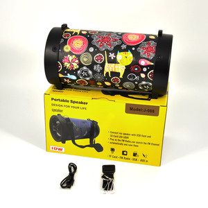 Altavoz Bluetooth Portátil con Diseño <span class=keywords><strong>de</strong></span> Dibujos Animados, Recargable, con Batería <span class=keywords><strong>de</strong></span> 1200 mAh, Carga <span class=keywords><strong>de</strong></span> 5 V CC, Radio FM, Reproductor <span class=keywords><strong>de</strong></span> Tarjetas TF, 10 W - Product Image 6