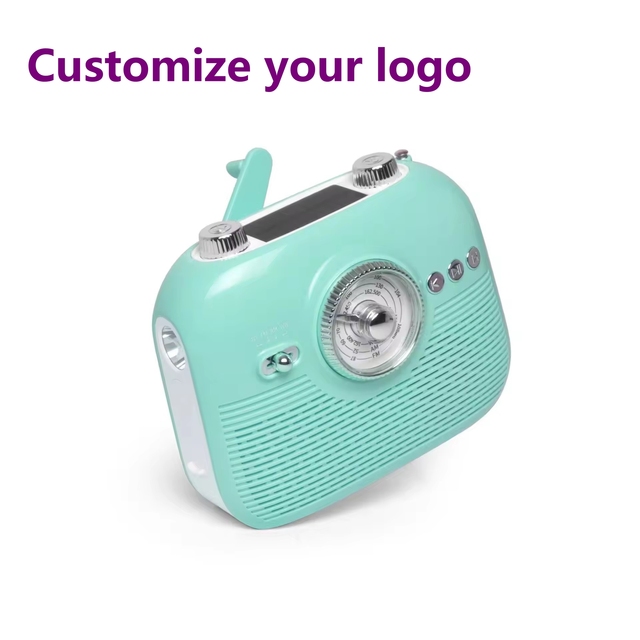New Multifunctional Hand-cranked Radio Retro Creative Portable Radio with Aromatherapy BT Speaker