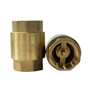 วาล์วเช็ควาล์วทองเหลือง1/2 "1" 3นิ้ววาล์วแนวตั้งไม่คืนสำหรับวัตถุประสงค์ทั่วไปของพลังงานไฮดรอลิกในน้ำ - Product Image 3