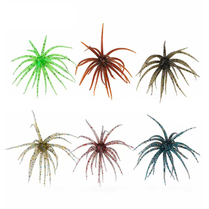 Alpha 120mm/9.7g <span class=keywords><strong>Esca</strong></span> Artificiale Morbida Galleggiante in TPE a Forma di Riccio Marino Bionico <span class=keywords><strong>per</strong></span> la Pesca in Acqua Salata e Dolce di Spigola, Trota e Luccio - Product Image 5