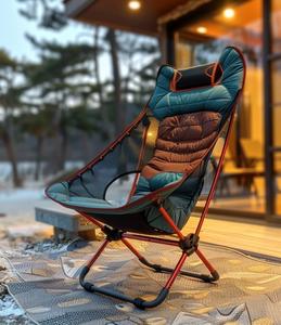 Tumbona de día de playa reclinable portátil de alta calidad - Product Image 2