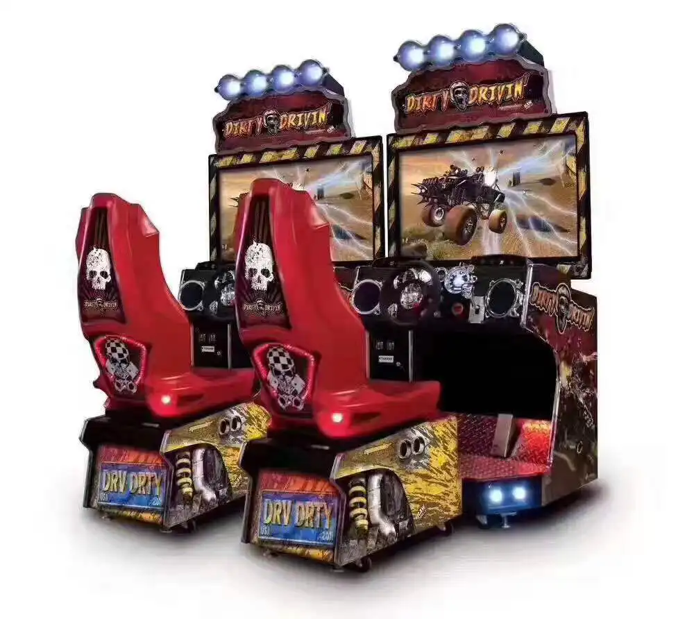 42 "kirli sürüş video oyunları yarış araba arcade davul oyun makinesi