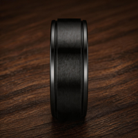 Bague rotative anti-stress JLM Premium pour hommes et femmes, idéale pour les fiançailles, les mariages, bijoux minimalistes pour soulager le stress
